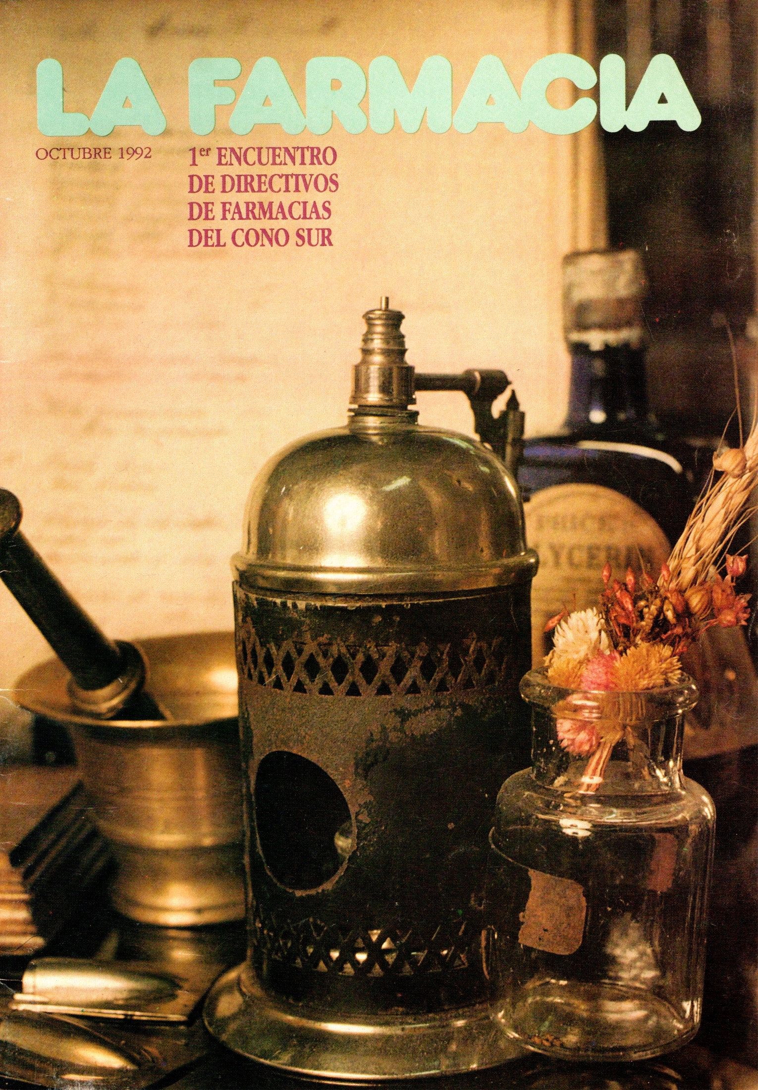 Revista CFU – Agosto 1992, resumen nota “Farmacia Atahualpa: un viejo símbolo” + “De boticas y boticarios”