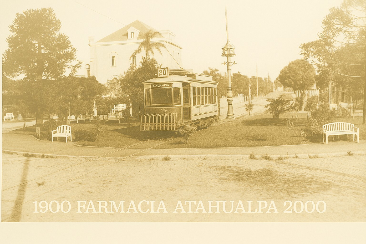 Una postal del pasado: el barrio Atahualpa y su tranvía