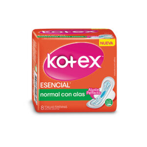 KOTEX NORMAL ESENCIAL C/ALAS 8 UNID