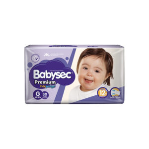 BABYSEC PREMIUM G 30 PAÑALES