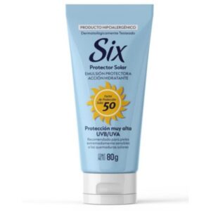 SIX PROTECTOR SOLAR FPS 50 POMO 80 GR