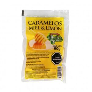 CARAMELOS MIEL Y LIMON 90 GR