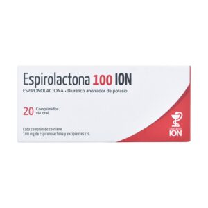 ESPIROLACTONA 100 MG 20 COMP