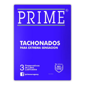 PRIME TACHONADOS 3 UNID VIOLETA