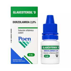 GLAUCOTENSIL D 2% SOL OFT 5 ML