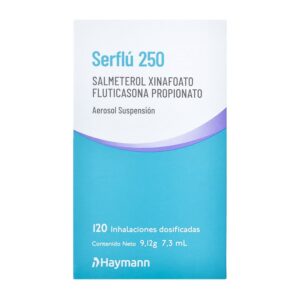 SERFLU AEROSOL 250 MG 120 DOSIS