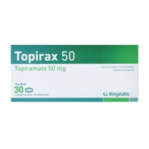 TOPIRAX 50 MG 30 COMP