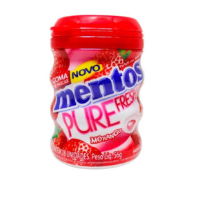MENTOS GUM BOTELLA FRUTILLA