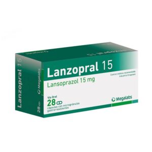 LANZOPRAL 15 MG 28 COMP