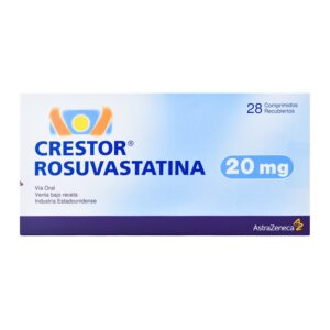 CRESTOR 20 MG 28 COMP