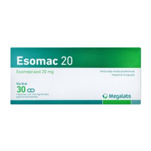 ESOMAC 20 MG 30 CAP