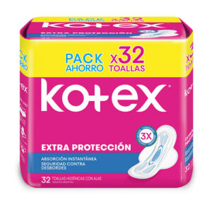 KOTEX NORMAL ESENCIAL C/ALAS 32 UNID
