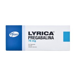 LYRICA 75 MG 28 CAP