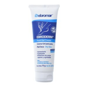 EBRODERM CREMA GEL P/PIES P SECA 75 GR