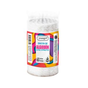 YOUNGIRL DISCOS ALGODON 60 UNID