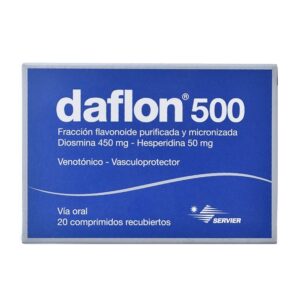 DAFLON 500 MG 20 COMP