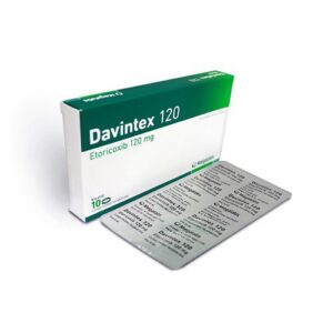 DAVINTEX 120 MG 10 COMP