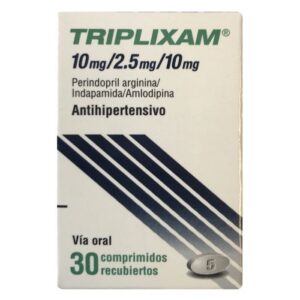 TRIPLIXAM 10/2.5 /10 MG 30 COMP