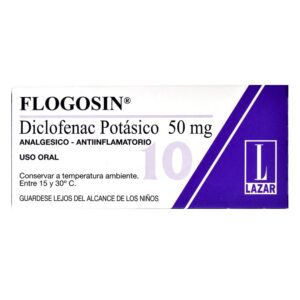 FLOGOSIN 50 MG 10 COMP