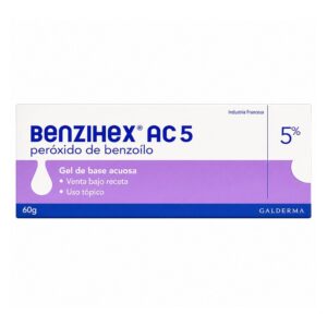 BENZIHEX AC 5 % GEL 60 GR