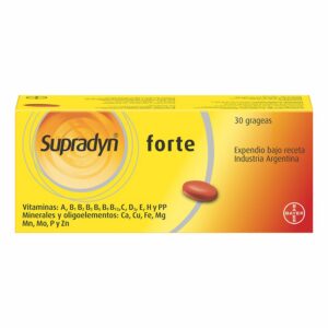 SUPRADYN FORTE 30 GRAGEAS
