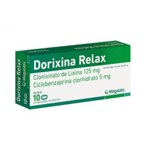 DORIXINA RELAX 125+5 MG 10 COMP