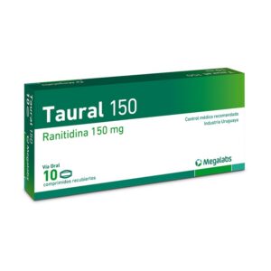TAURAL 150 MG 10 COMP