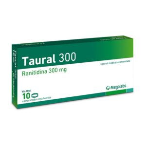 TAURAL 300 MG 10 COMP