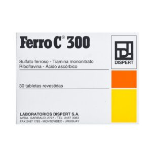 FERRO C 300 MG 30 TAB