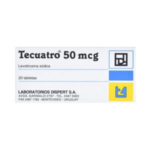 TECUATRO 50 MCG 20 TAB