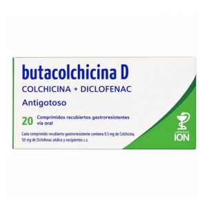BUTACOLCHICINA D 20 COMP