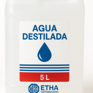 AGUA DESTILADA 5 LT