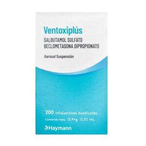 VENTOXIPLUS AEROSOL 200 DOSIS