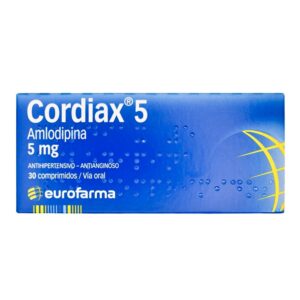 CORDIAX 5 MG 30 COMP