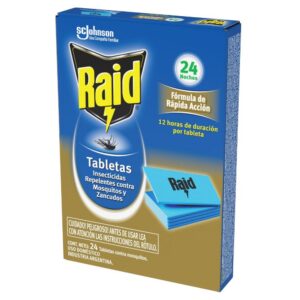 RAID TABLETAS 24 UNID