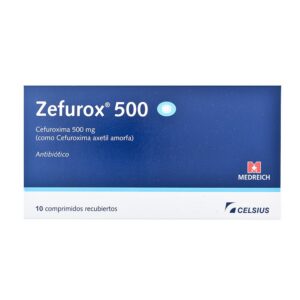 ZEFUROX 500 MG 10 COMP