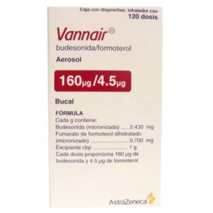 VANNAIR 160/4,5 MCG 120 DOSIS
