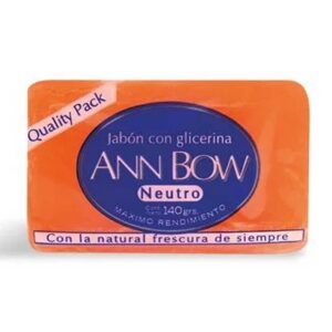 ANN BOW JABON GLICERINA CUADRADO 140 GR