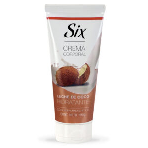 SIX CR CORP LECHE DE COCO 195 GR
