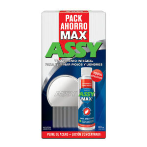 ASSY MAX LOCION 60 ML+ PEINE CLASICO
