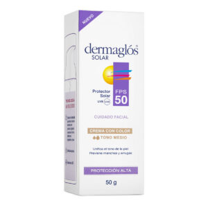 DERMAGLOS SOLAR FACIAL FPS 50 MEDIO 50