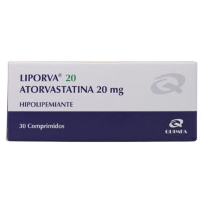 LIPORVA 20 MG 30 COMP