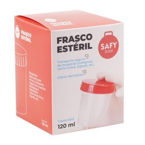 FRASCO ESTERIL 120 ML