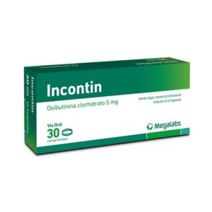 INCONTIN 5 MG 30 TAB