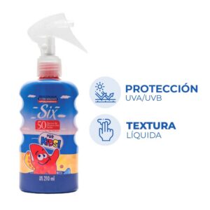 SIX PROTECTOR SOLAR FPS 50 KIDS SPLASH