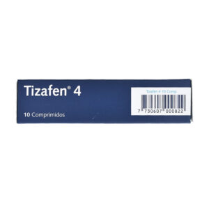 TIZAFEN 4 MG 10 COMP
