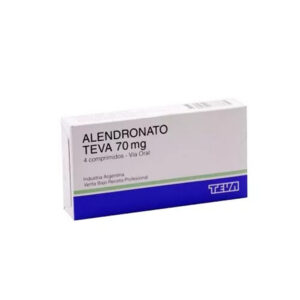 ALENDRONATO TEVA 70 MG 4 COMP