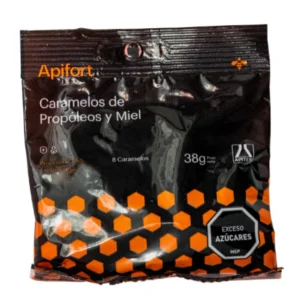 APIFORT CARAMELOS PROPOLEO MIEL 8 UNID