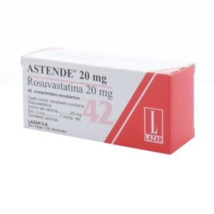 ASTENDE 20 MG 42 COMP