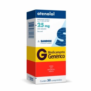 ATENOLOL 25 MG 30 COMP